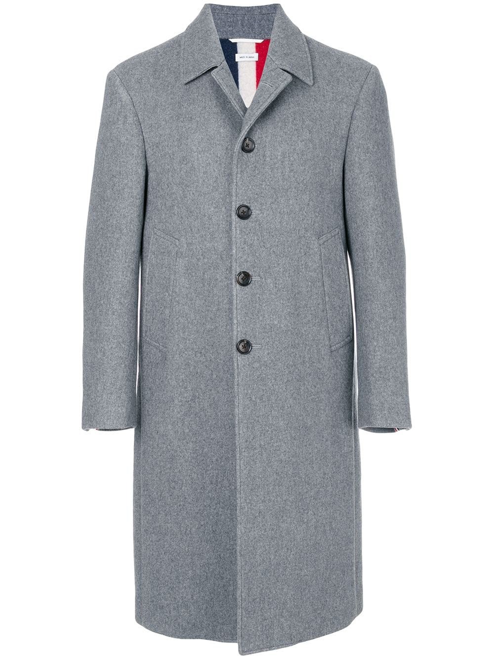 Thom Browne Soprabito con vestibilità comoda